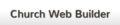 church web builder logo