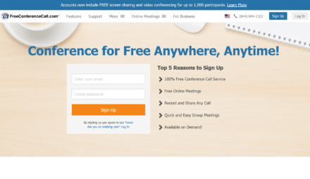 freeconferencecall website