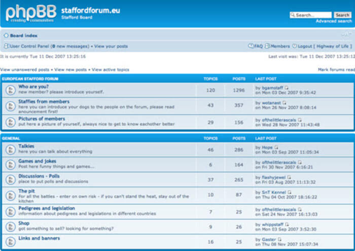 phpbb limited