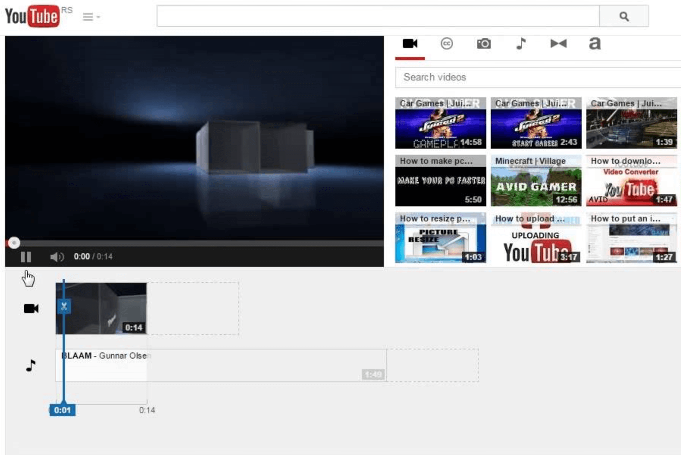 download youtube video to edit