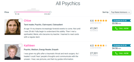 psychic center psychics
